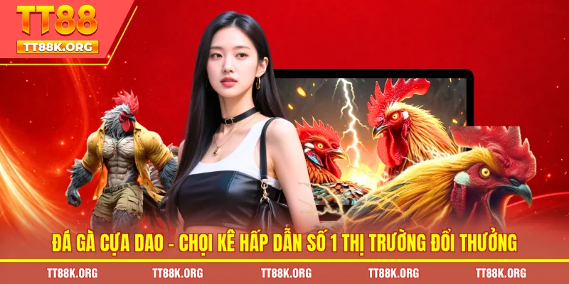 Đá Gà Cựa Dao – Chọi Kê Hấp Dẫn Số 1 Thị Trường Đổi Thưởng