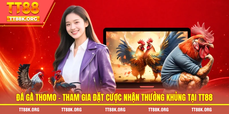 Đá gà thomo - Tham gia đặt cược nhận thưởng khủng tại TT88