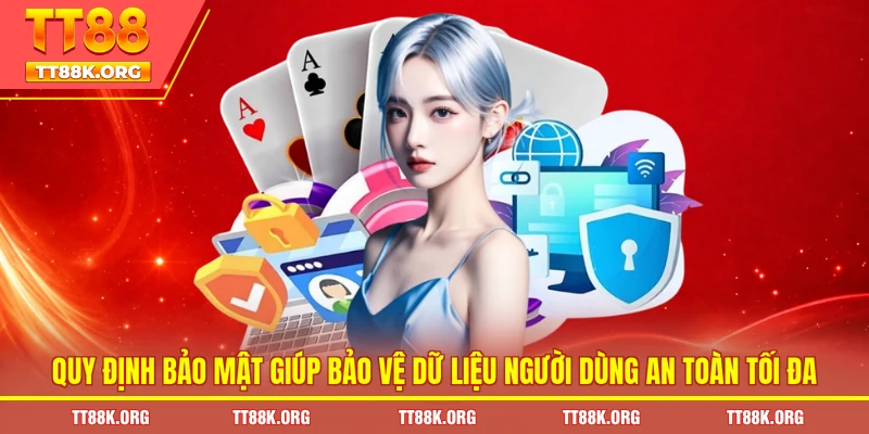 Quy định bảo mật giúp bảo vệ dữ liệu người dùng an toàn tối đa